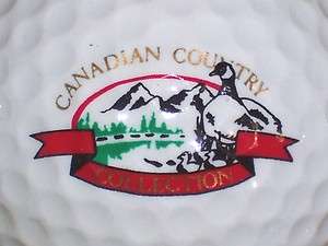   CANADIAN COUNTRY LOGO GOLF BALL ( collection   canadian goose )  