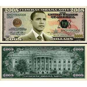  4 Barack Obama Dollars 