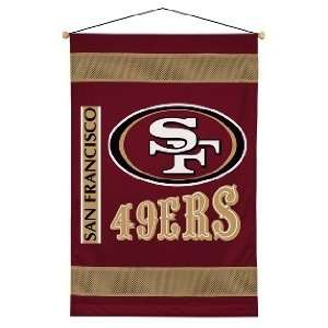 NFL San Francisco 49ers Sidelines Team Logo Wallhanging:  