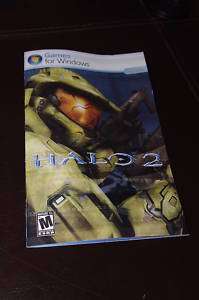 Halo 2 Manual Only Instruction Booklet, for WINDOWS  