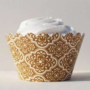  Dress My Cupcake Moroccan Sunrise Cupcake Wrappers, Set of 