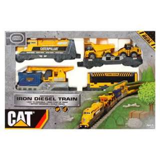 CAT Iron Diesel Train Set product details page