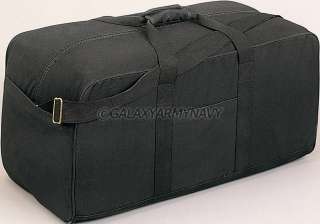 Military Black Tactical Assault Cargo Bag  