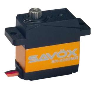 Savox SH 0263MG Super Torque Metal Gear Micro Digital Servo 
