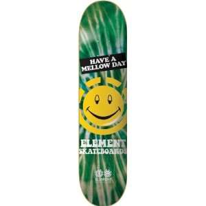  Element Have A Mellow Day Deck 7.75 Featherlight Skateboard Decks 
