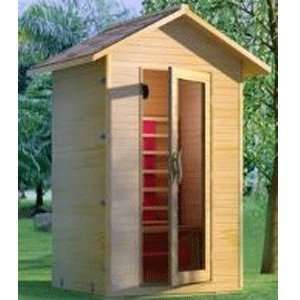   Outdoor Far Infrared Sauna   ETL Approved Patio, Lawn & Garden