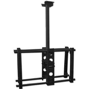  Flat Panel Double TV Ceiling Mount Holds Two TVs 32 63 