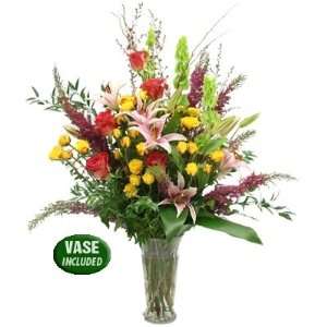 Stay Bouquet  Vase Included  Grocery & Gourmet Food