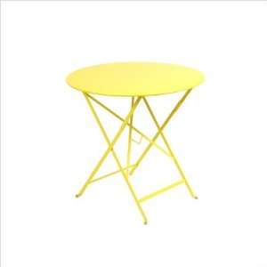  Bistro 30 Solid Round Folding Table Color: Nutmeg: Patio 