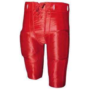   FBP2Y Youth Dazzle Football Pants SC   SCARLET YL   PANTS WITH SLOTS