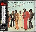 THE ISLEY BROTHERS Live It Up JAPAN CD W/Obi RARE OOP