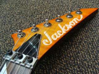Jackson Soloist SL3ASB Flame Top Floyd Rose 2002 model with Jackson 