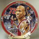 Michael Jordan 3D bradford collector plate  