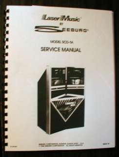 Seeburg Model SCD 1A Service Parts Installation Manual  