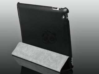   Polyurethane Leather Smart Cover Hard Back Case for Apple iPad 2