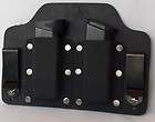 FoxX Leather & Kydex IWB Double Magazine Holster Carrier Glock 9mm 
