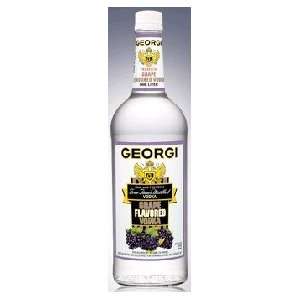  Georgi Vodka Grape 750ML Grocery & Gourmet Food