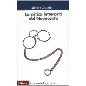   letteraria del Novecento (9788815119964) Alberto Casadei Books