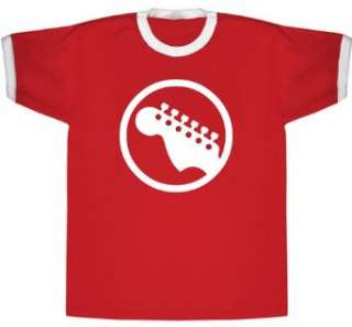   vs. The World Rock Band Guitar Icon Red Adult T shirt Tee Clothing