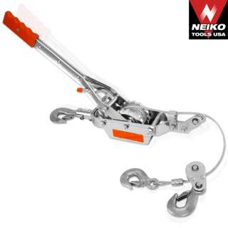   Long Winch Hoist Cable Puller Hand Winches Lever Hoist Tools  