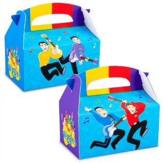The Wiggles Empty Favor Boxes (4) Party Supplies