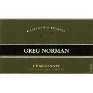 2009 Greg Norman California Santa Barbara County Chardonnay 750ml