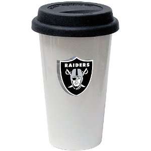  Hunter Oakland Raiders 10Oz Porcelain Coffee Mug With Lid 