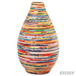 Recycled Magazine Vase   Fair Trade Winds Other Home & Garden 