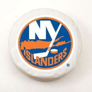    New York Islanders NHL White Spare Tire Cover: Sports & Outdoors