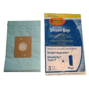   Type F Riccar Vacuum Cleaner Replacement Bag (6 Pack)
