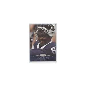  2007 SAGE #9   Levi Brown Sports Collectibles