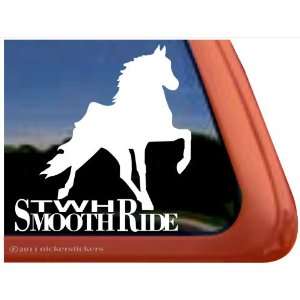   Tennessee Walking Horse Trailer Vinyl Window Decal Sticker: Automotive