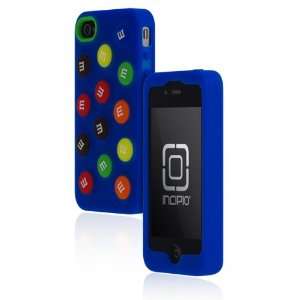  Incipio iPhone 4 4S M&Ms dotties Silicone Case, Blue Cell 