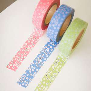 Washi decorative masking tape