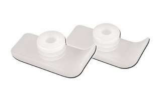 NEW Medline Walker Ski 1 Pair White Glide Glides Gliding Mobility 