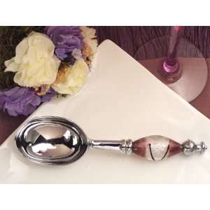   art deco Ice Cream Scoop silver and purple handle: Everything Else