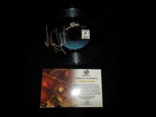 MICHAEL JACKSON SIGNED AUTOGRAPH STATE OF SHOCK RECORD W/GAI 