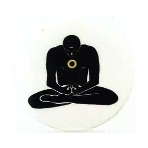  Infamous Network   Meditation   Round Stickers 3 Beauty