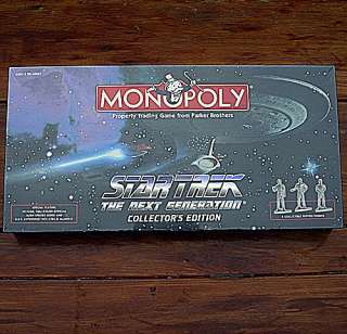 STAR TREK MONOPOLY GAME Next Generation Collector Ed.  