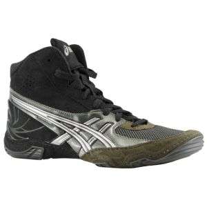 ASICS® Cael V4.0   Mens   Wrestling   Shoes   Forest/Silver/Black