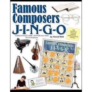  Famous Composers Jingo Toys & Games