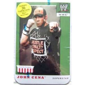   Tin with John Cena w/ 35 Trading Cards + 1 Bonus Card: Everything Else