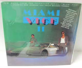 SEALED MIAMI VICE II SOUNDTRACK LP MCA RECORDS 1986  