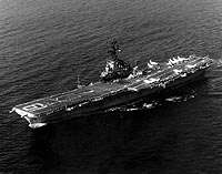 USS HANCOCK CVA 19 FAR EASTERN DEPLOYMENT CRUISE BOOK YEAR LOG 1957 