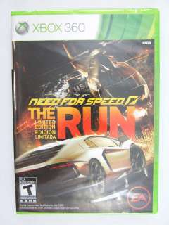 Sealed* XBOX360 Need for Speed The Run Limited Edition Game NR 