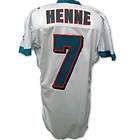 Chad Henne Miami Dolphins Game Worn Jersey 2011 NFL Pre