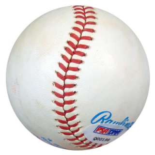 Billy Martin Autographed Signed AL Baseball PSA/DNA #Q00198  