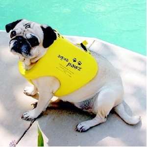  Aqua Paws Dog Life Jacket Medium 15 19 Inch Beauty