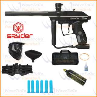 Spyder Kingman 2012 Xtra Paintball Marker Gun Bag Case Package   Black 