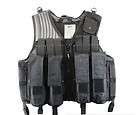 tactical paintball vest black gear size regular returns accepted 